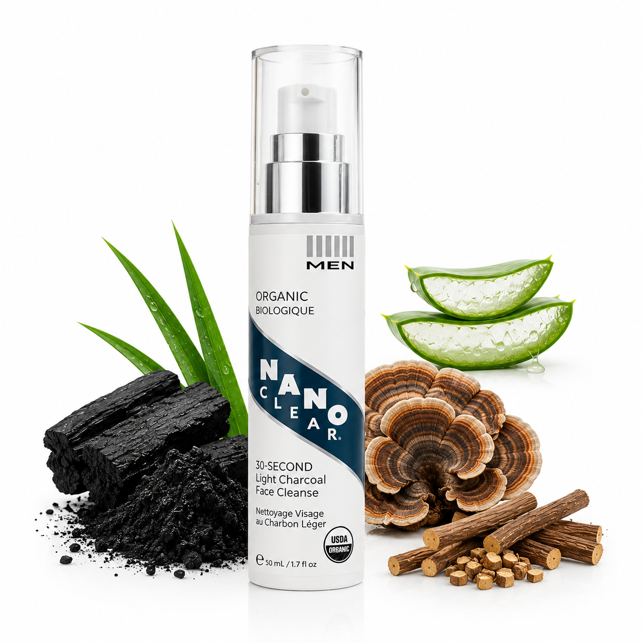 30-SECOND Light Charcoal Face Cleanse