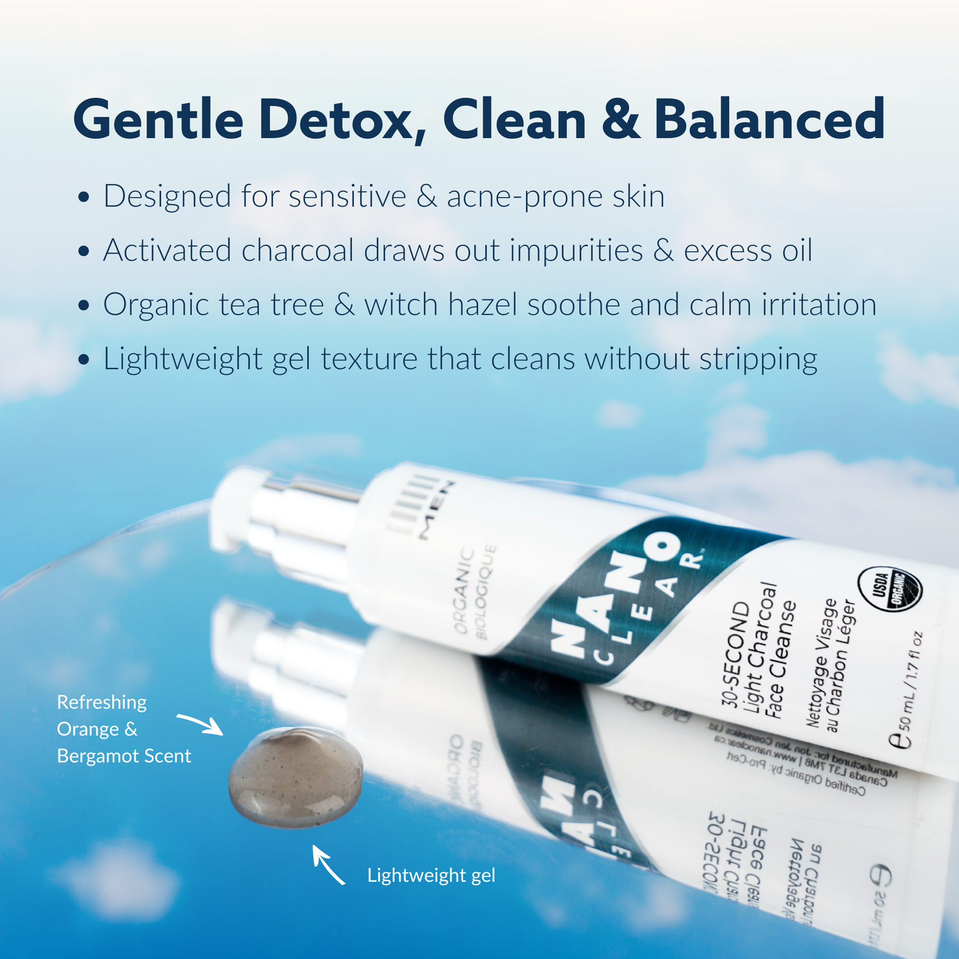 30-SECOND Light Charcoal Face Cleanse